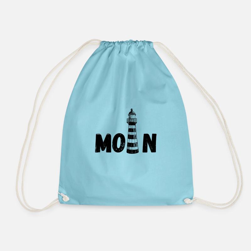 Moin - Turnbeutel - Aqua