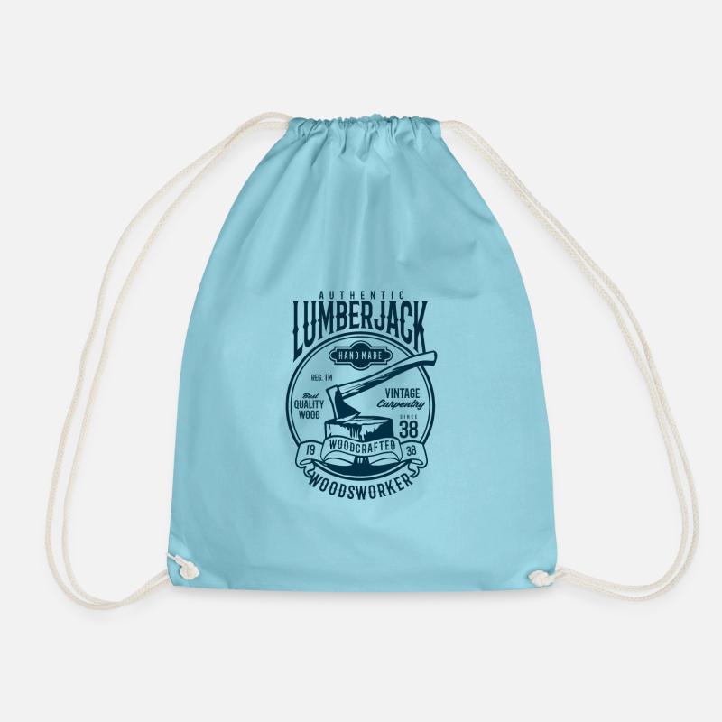 Authentic Lumberjack - Turnbeutel - Aqua