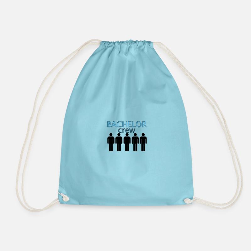 Bachelor Crew - Turnbeutel - Aqua