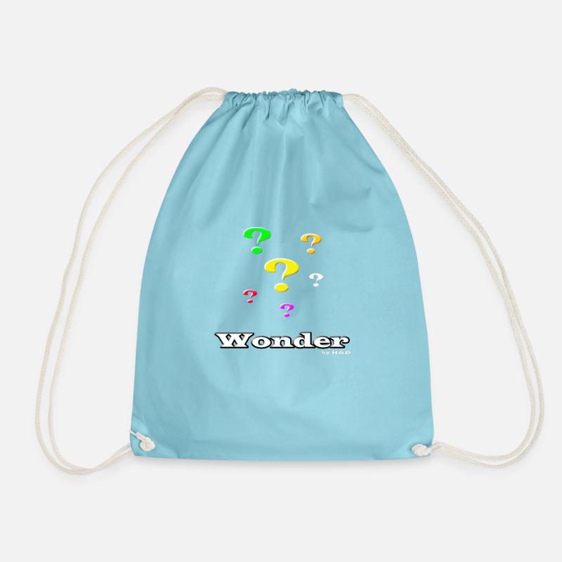 wonder - Turnbeutel - Aqua