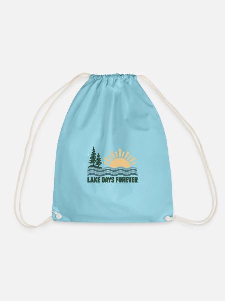 Lake Days Forever - Turnbeutel - Aqua