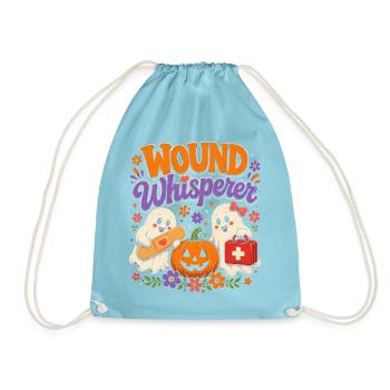 Nurse Nurse Halloween - Drawstring Bag - aqua - Front