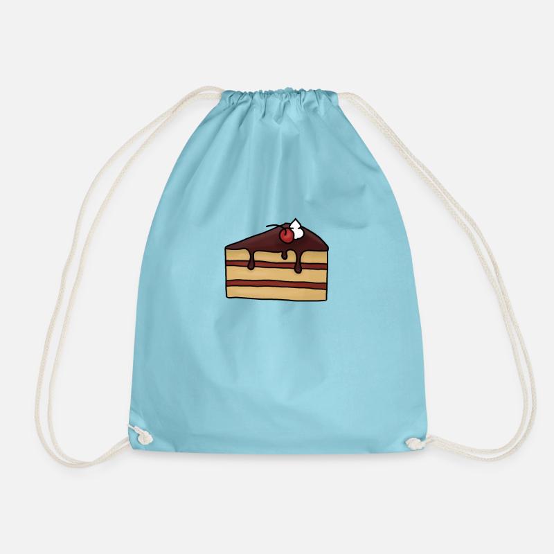 cake - Turnbeutel - Aqua