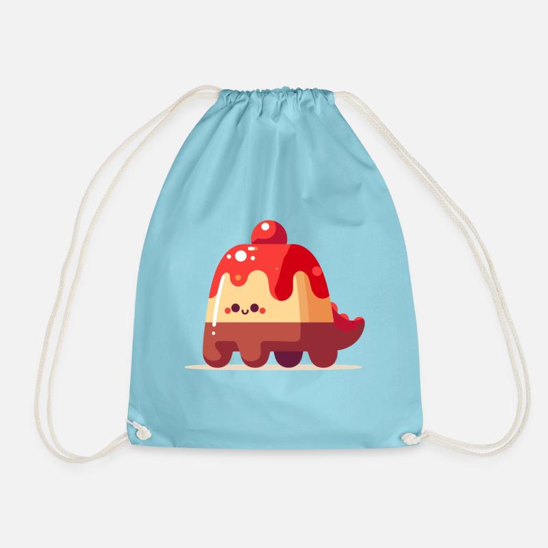Dessertosaurus - Turnbeutel - Aqua