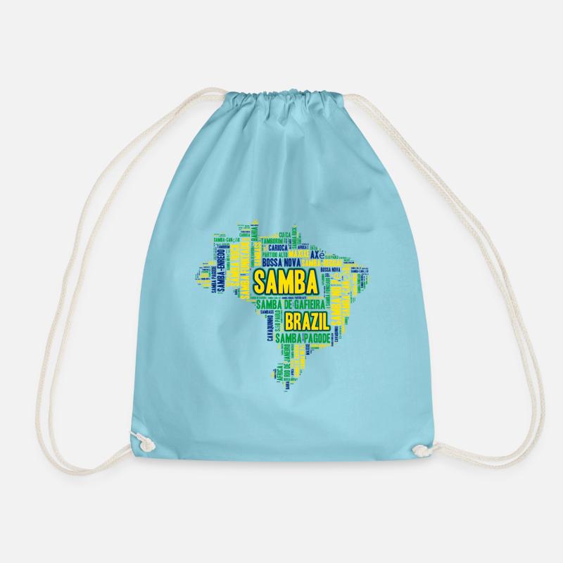 Samba - Turnbeutel - Aqua