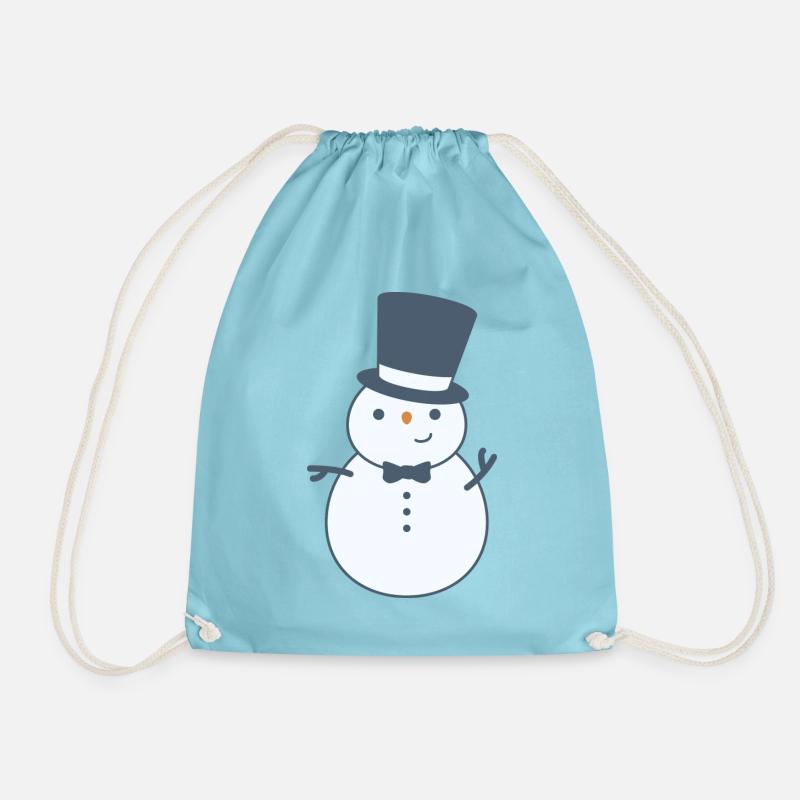 Sir Schneemann - Turnbeutel - Aqua