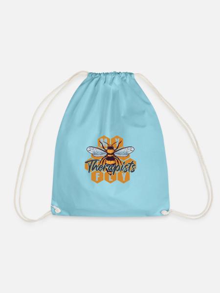 Honeycomb Bee Imkerei Zubehör - Turnbeutel - Aqua
