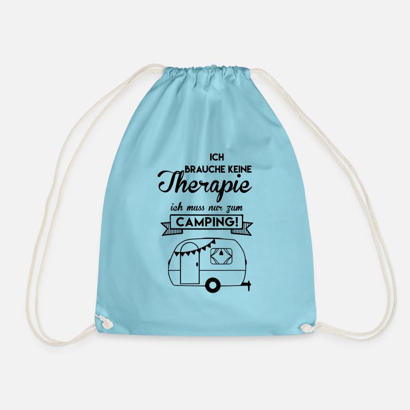 Camper Therapie - Turnbeutel - Aqua