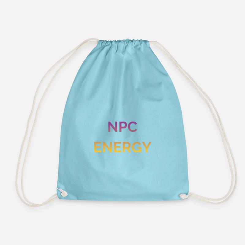Logo du Gradient d’Énergie NPC - Sac de sport léger - aqua