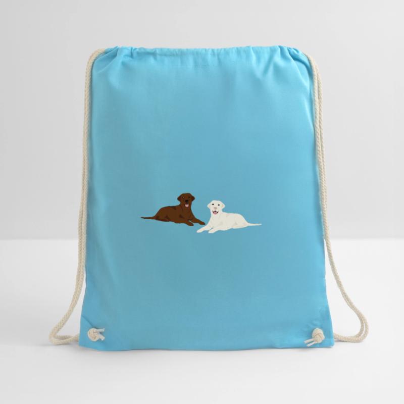 Cadeau de chien labrador bloder et marron Sac de sport léger