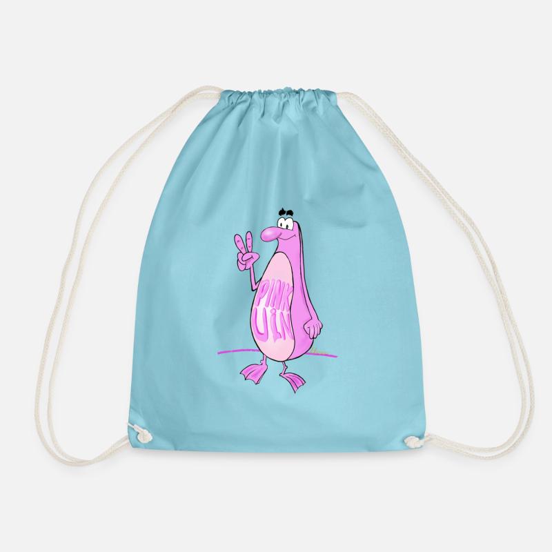 PINK UIN - Turnbeutel - Aqua