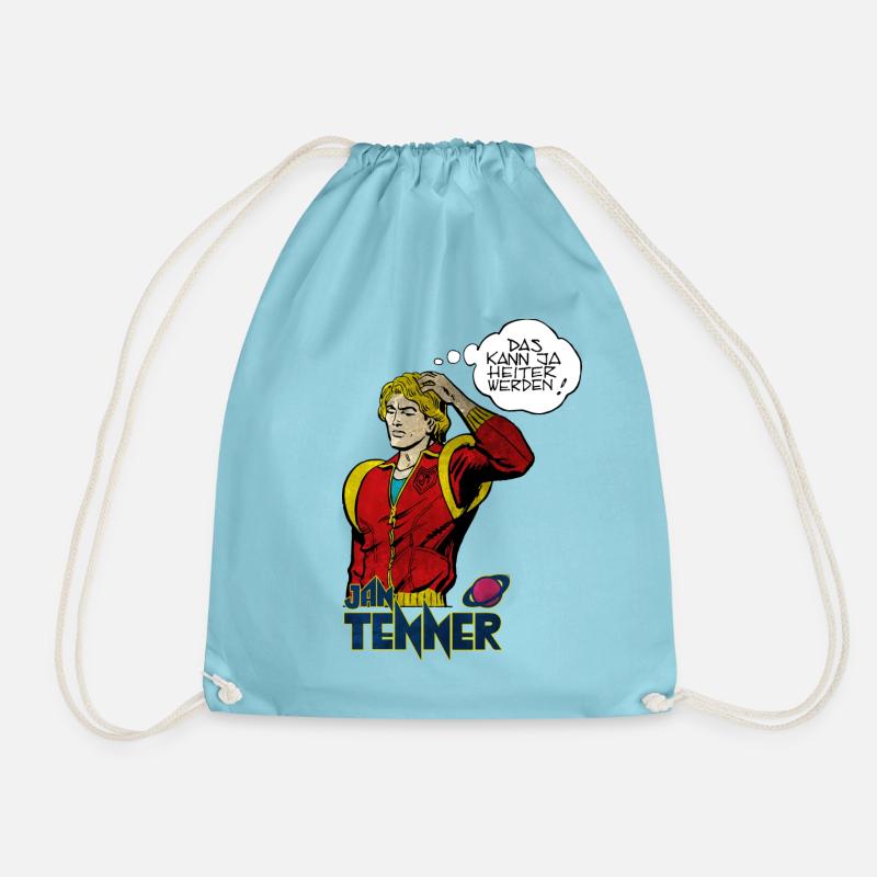 Jan Tenner Das Kann Ja Heiter Werden Comic - Turnbeutel - Aqua