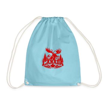 Canada Moose Crest - Turnbeutel - Aqua - Vorne