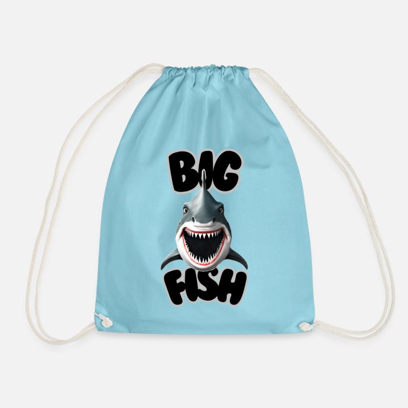Big Fish - Turnbeutel - Aqua