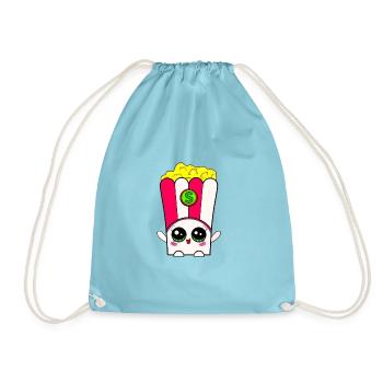 Le pop-corn vous sourit - Sac de sport léger - aqua - Devant