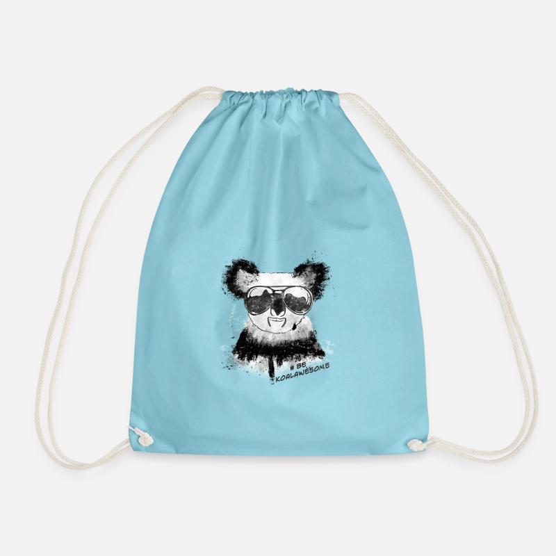 Koala #Cool - Turnbeutel - Aqua
