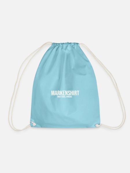 Marke - War teuer, Ehrlich - Turnbeutel - Aqua