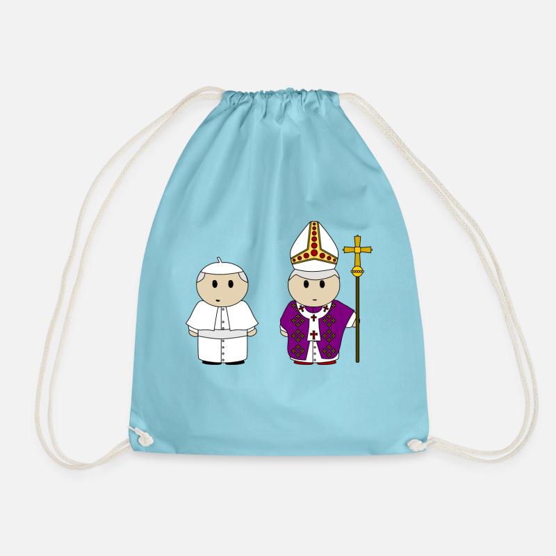 Pape Benoît - Sac de sport léger - aqua