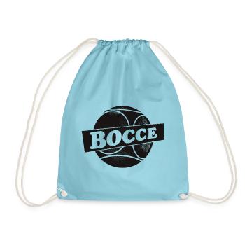 Bocce Ball mit Jack Bocci Game Bocce - Turnbeutel - Aqua - Vorne