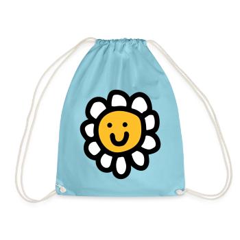 Pâquerette - Sac de sport léger - aqua - Devant