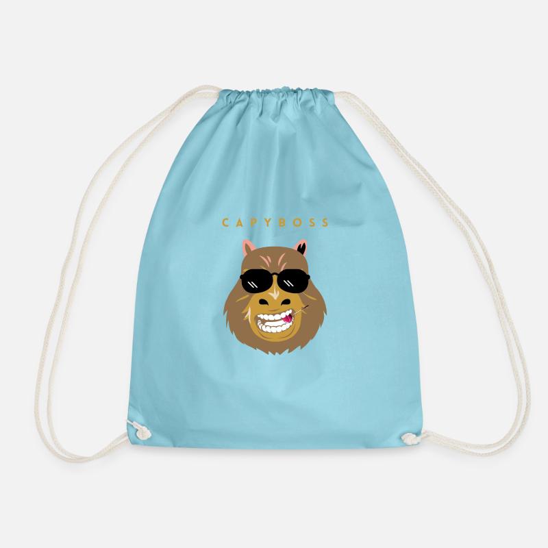 Capyboss - Turnbeutel - Aqua