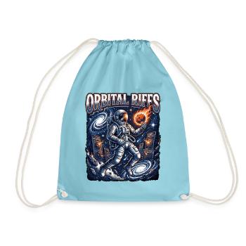 Orbital Riffs Heavy Metal - Turnbeutel - Aqua - Vorne