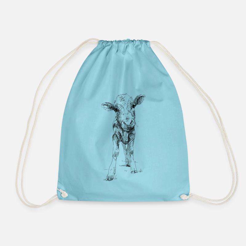 Kalb - Turnbeutel - Aqua