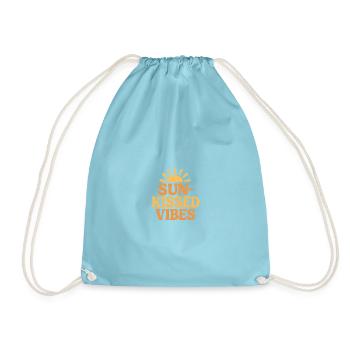 Ambiance ensoleillée - Sac de sport léger - aqua - Devant