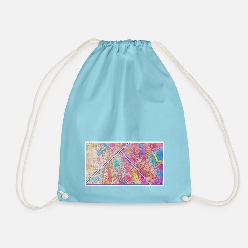 Colour in Frames - Turnbeutel - Aqua