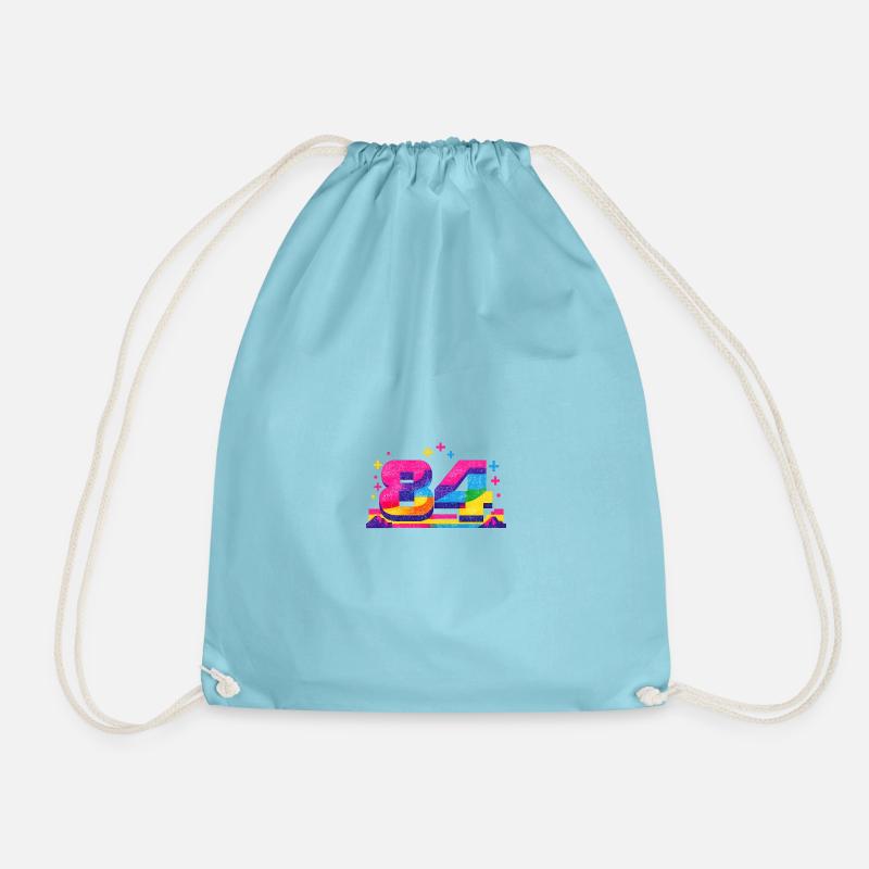 numero_84 - Turnbeutel - Aqua