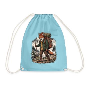 Wander Fuchs - Turnbeutel - Aqua - Vorne