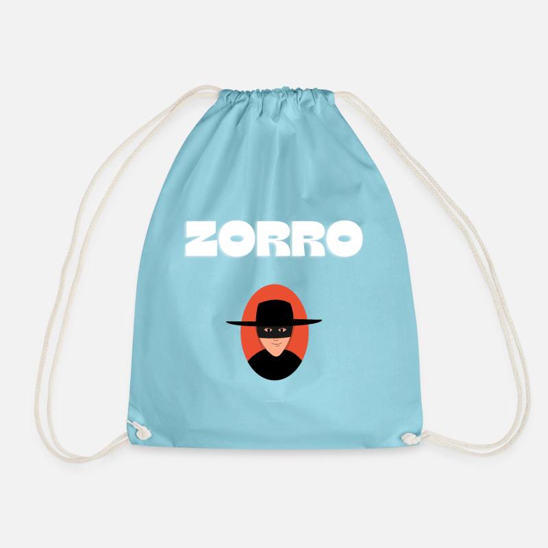 Zorro - Drawstring Bag - aqua