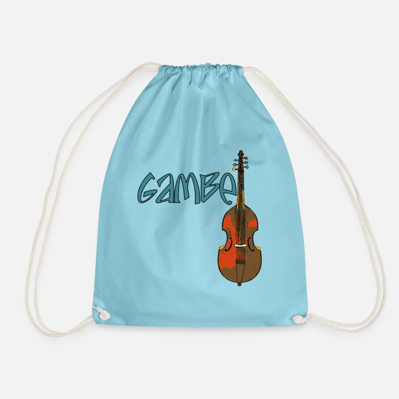 gambe5 4 - Turnbeutel - Aqua