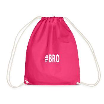 #BRO - Turnbeutel - Fuchsia - Vorne