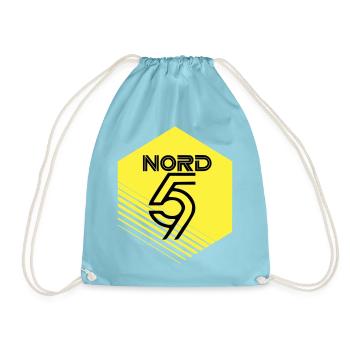Norden - Turnbeutel - Aqua - Vorne