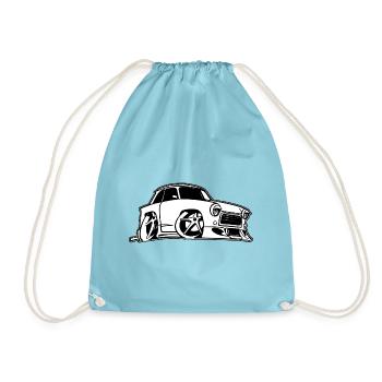  Trabi 601 Low DDR Tuning French - Sac de sport léger - aqua - Devant