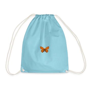 Papillons : Le Grand Papillon de Feu - Sac de sport léger - aqua - Devant
