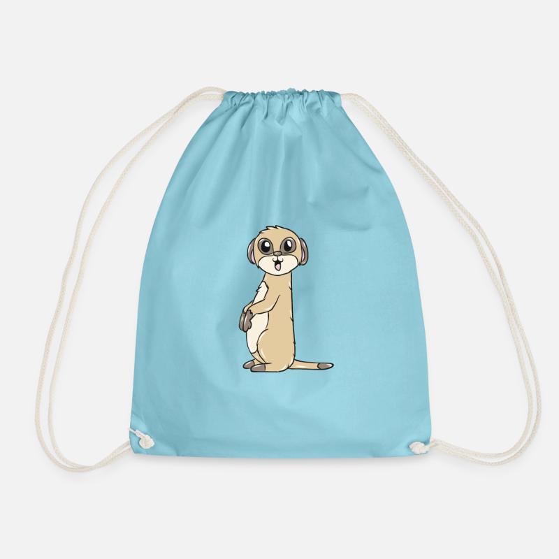 suricates - Sac de sport léger - aqua