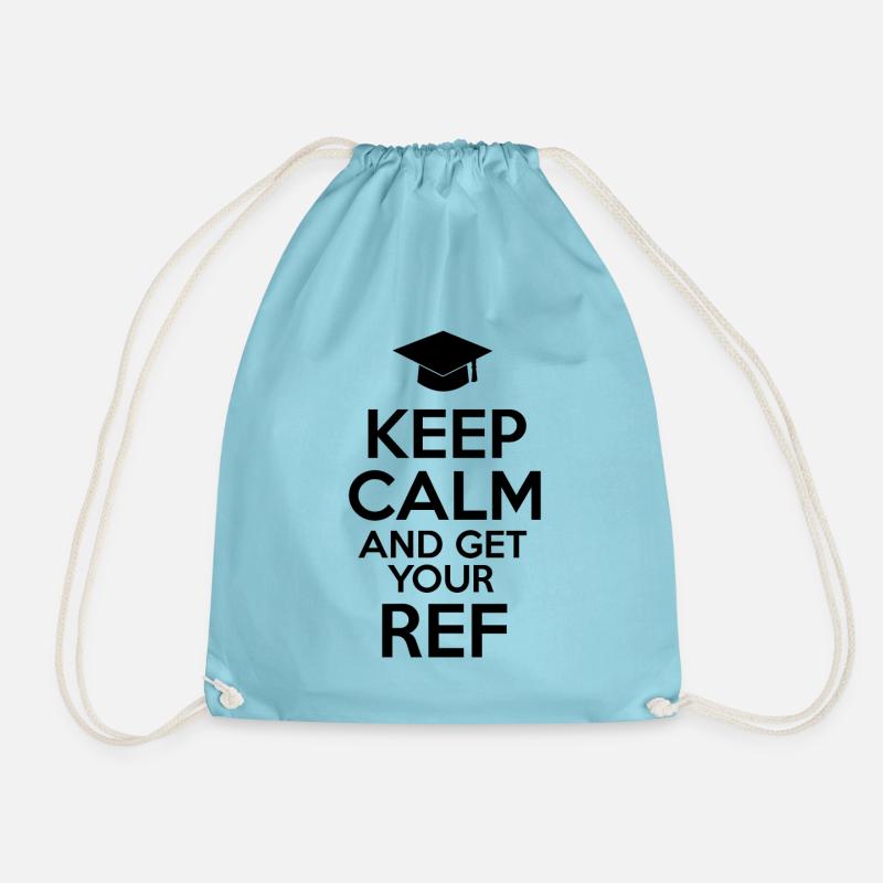 Referendariat Lehrer Lehrerin Geschenk Idee - Turnbeutel - Aqua