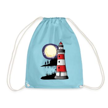 Phare Côte Nautique Maritime Sailor - Sac de sport léger - aqua - Devant
