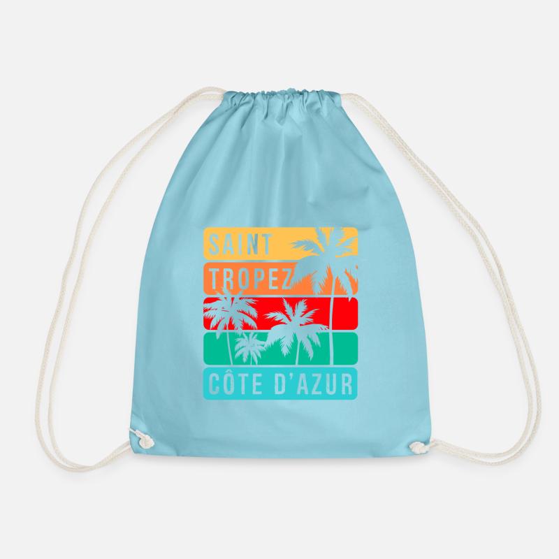 Saint Tropez - Turnbeutel - Aqua