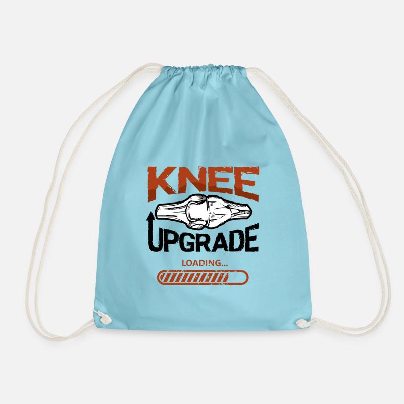 Knee Upgrade - Turnbeutel - Aqua