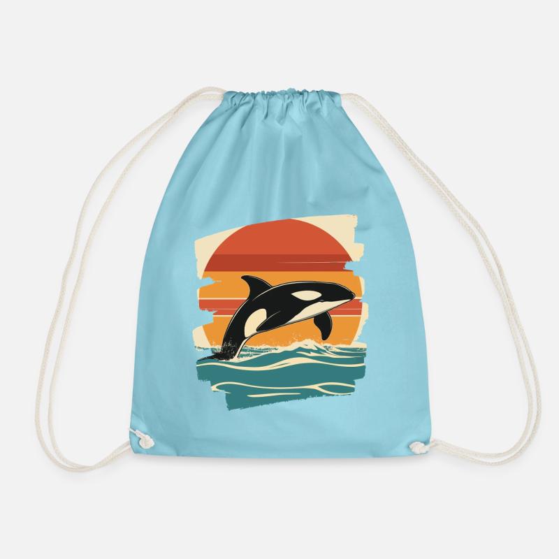 Orca - Turnbeutel - Aqua