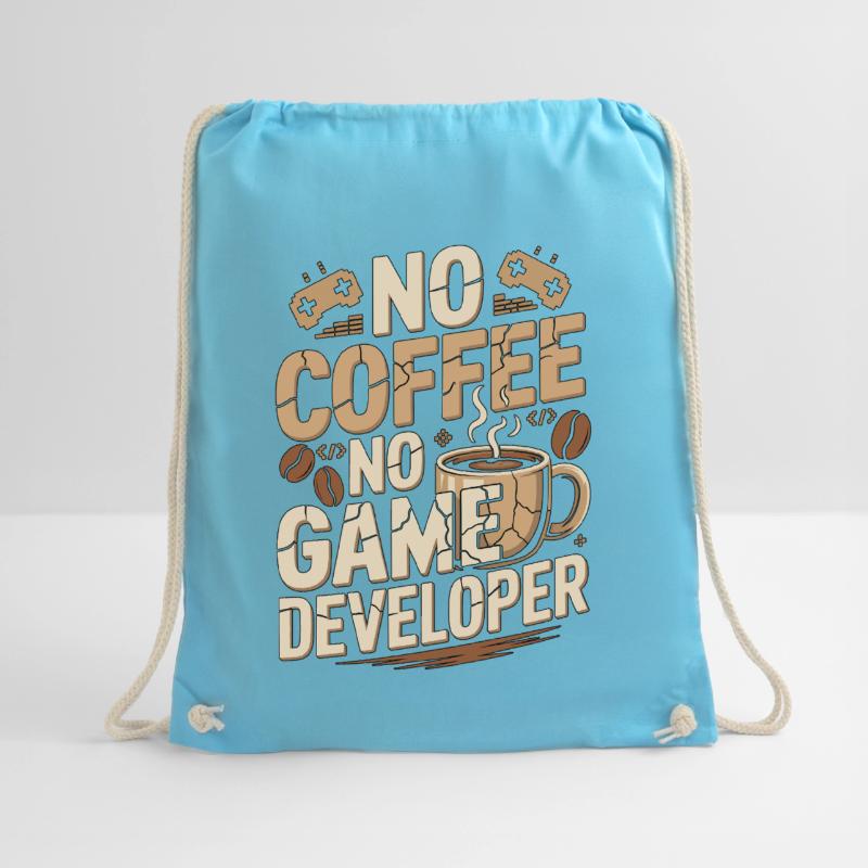 Game Developer No Coffee Game Coder Coffee Lover Turnbeutel