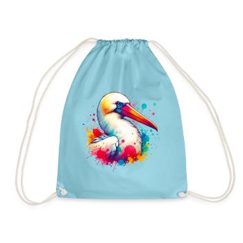 Motif des nichons de Nazca - Sac de sport léger - aqua - Devant