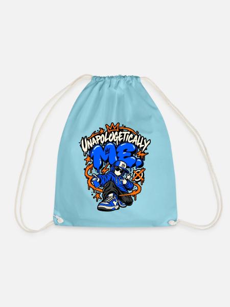 Unapologetically Me - Turnbeutel - Aqua