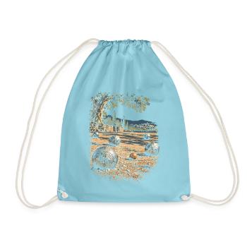 Pentanque - Turnbeutel - Aqua - Vorne