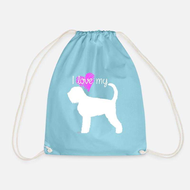 loveblackrussian - Turnbeutel - Aqua