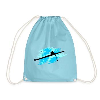 Ramer 1er, Une Dame d’Aviron - Sac de sport léger - aqua - Devant