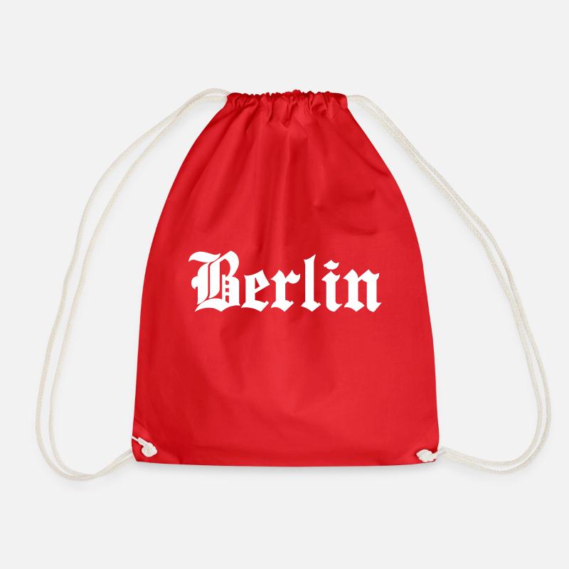 Berlin - Drawstring Bag - red